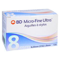 Bd Micro-fine Ultra Pen-Nadeln 0,25x8 mm 31 G BB Farma