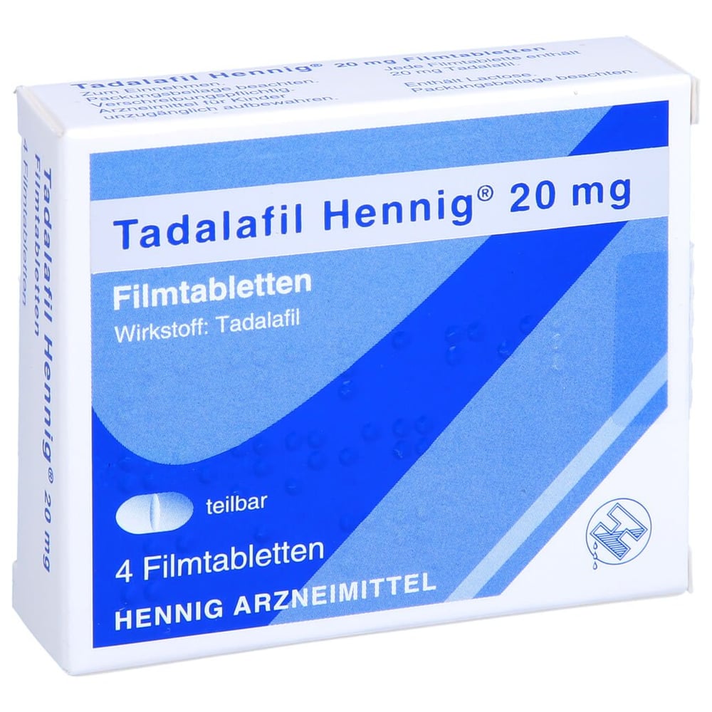 Tadalafil Hennig 20 mg