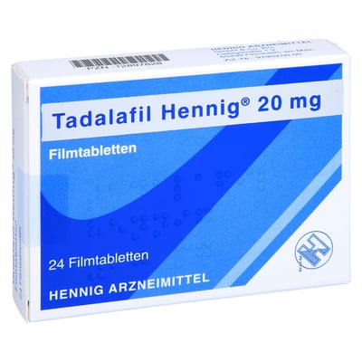 Tadalafil Hennig 20 mg