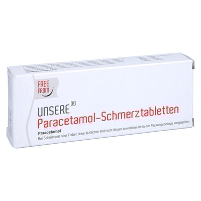 UNSERE Paracetamol Schmerztabletten
