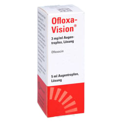 OFLOXA-Vision 3 mg/ml Augentropfen Lösung