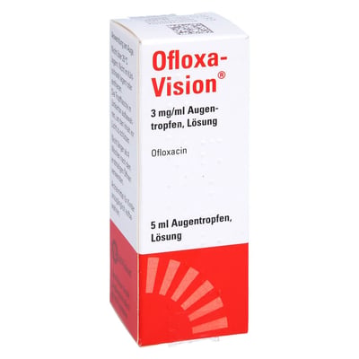 OFLOXA-Vision 3 mg/ml Augentropfen Lösung Produktbild 1
