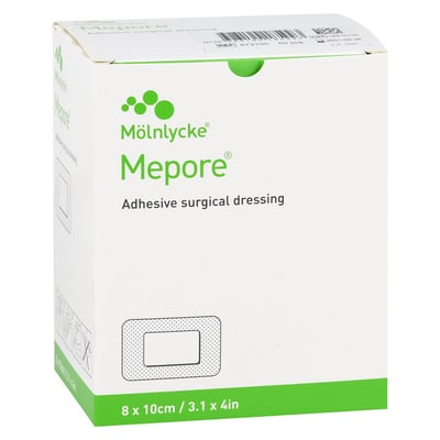 Mepore Wundschnellverband steril 8x10 cm Produktbild 1