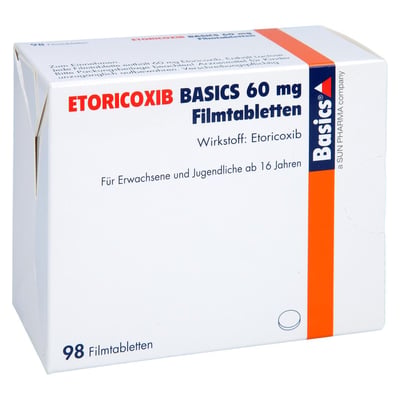 Etoricoxib Basics 60 mg Produktbild 1