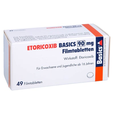Etoricoxib Basics 90 mg Produktbild 1