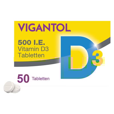 Vigantol 500 I.E. Vitamin D3