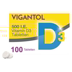 Vigantol 500 I.E. Vitamin D3
