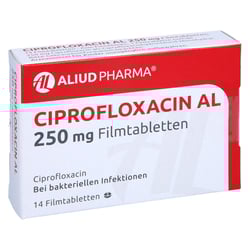 Ciprofloxacin AL 250 mg