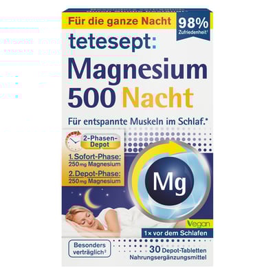 Tetesept Magnesium 500 Nacht Tabletten