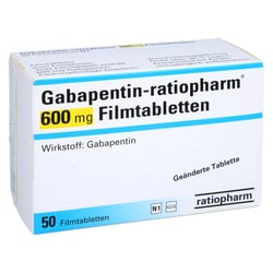 Gabapentin-ratiopharm 600 mg
