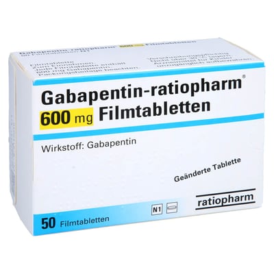 Gabapentin-ratiopharm 600 mg