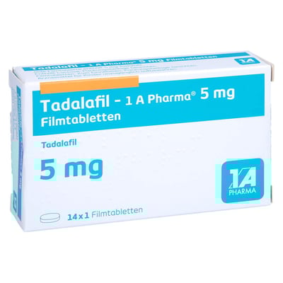 Tadalafil - 1 A Pharma 5 mg Filmtabletten
