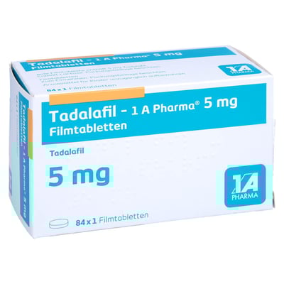 Tadalafil - 1 A Pharma 5 mg Filmtabletten