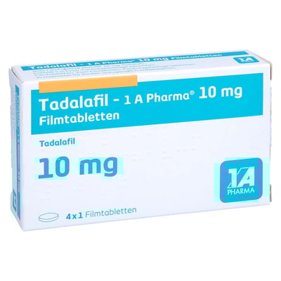 Tadalafil - 1 A Pharma 10 mg Filmtabletten