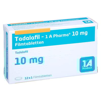 Tadalafil - 1 A Pharma 10 mg Filmtabletten