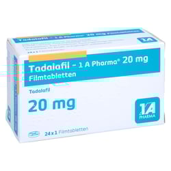 Tadalafil - 1 A Pharma 20 mg Filmtabletten