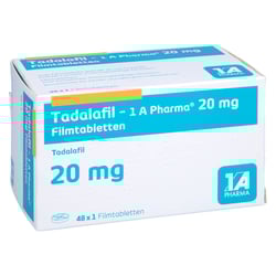 Tadalafil - 1 A Pharma 20 mg Filmtabletten
