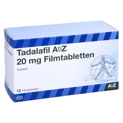 Tadalafil AbZ 20 mg