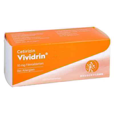 Cetirizin Vividrin 10 mg