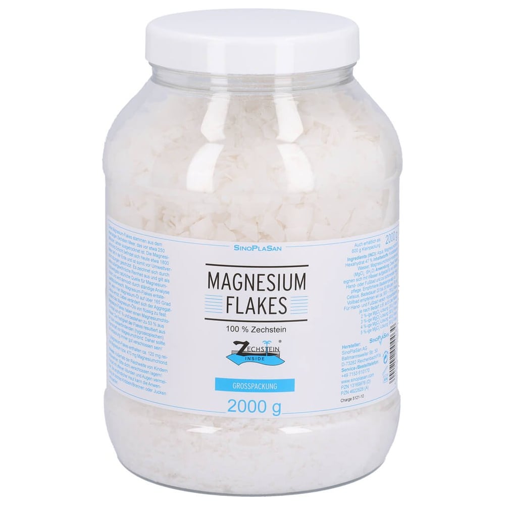 Magnesium Flakes 100% Zechstein Bad