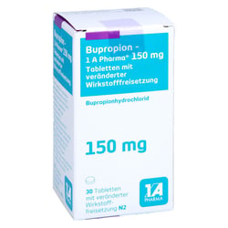 Bupropion - 1 A Pharma 150 mg Tab.m.verän.Ws.-Frs.