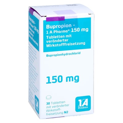 Bupropion - 1 A Pharma 150 mg Tab.m.verän.Ws.-Frs.