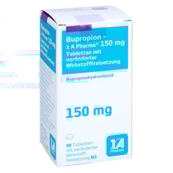 Bupropion - 1 A Pharma 150 mg Tab.m.verän.Ws.-Frs.