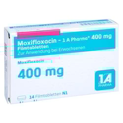 Moxifloxacin - 1 A Pharma 400 mg Filmtabletten