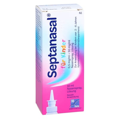 Septanasal für Kinder 0,5 mg/ml+50 mg/ml Nasenspray