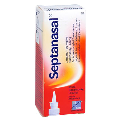 Septanasal 1 mg/ml+50 mg/ml Nasenspray