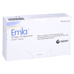 Emla 25 mg/g + 25 mg/g