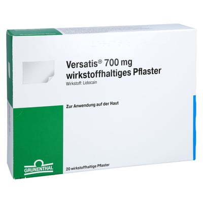 Versatis 700 mg wirkstoffhaltiges Pflaster