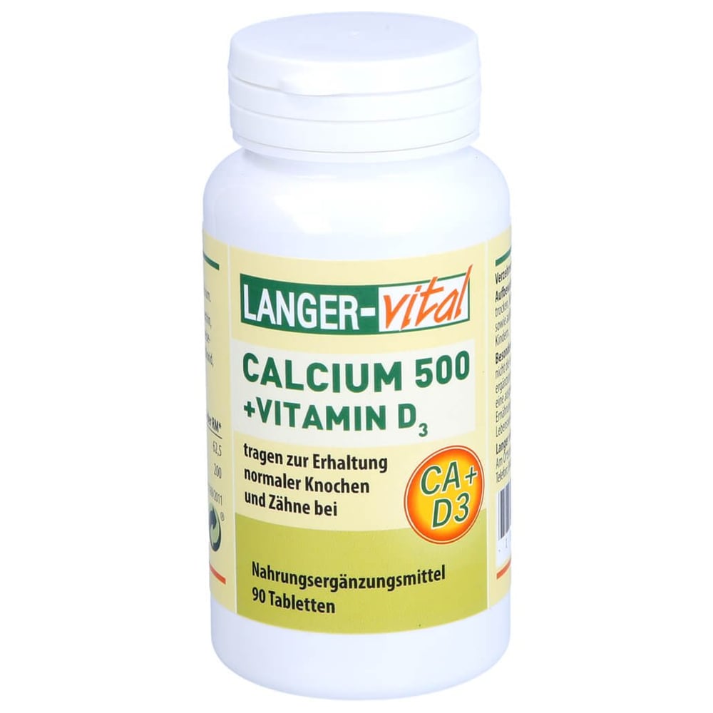 Calcium 500 mg+D3 10 µg Tabletten