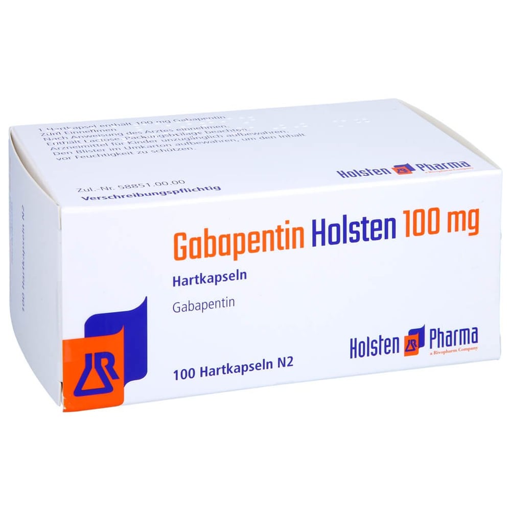 Gabapentin Holsten 100 mg