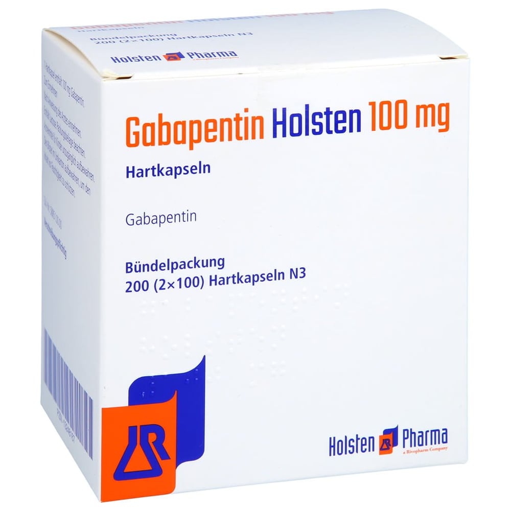 Gabapentin Holsten 100 mg