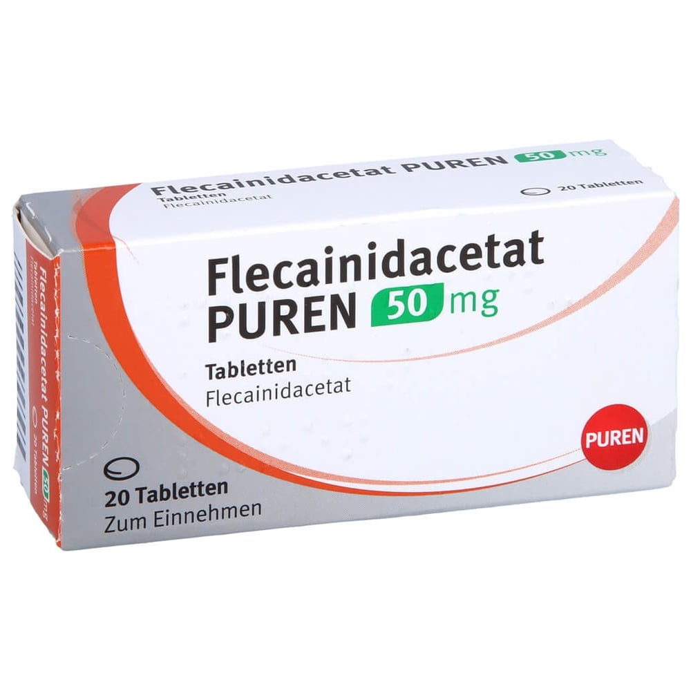 Flecainidacetat PUREN 50 mg Tabletten