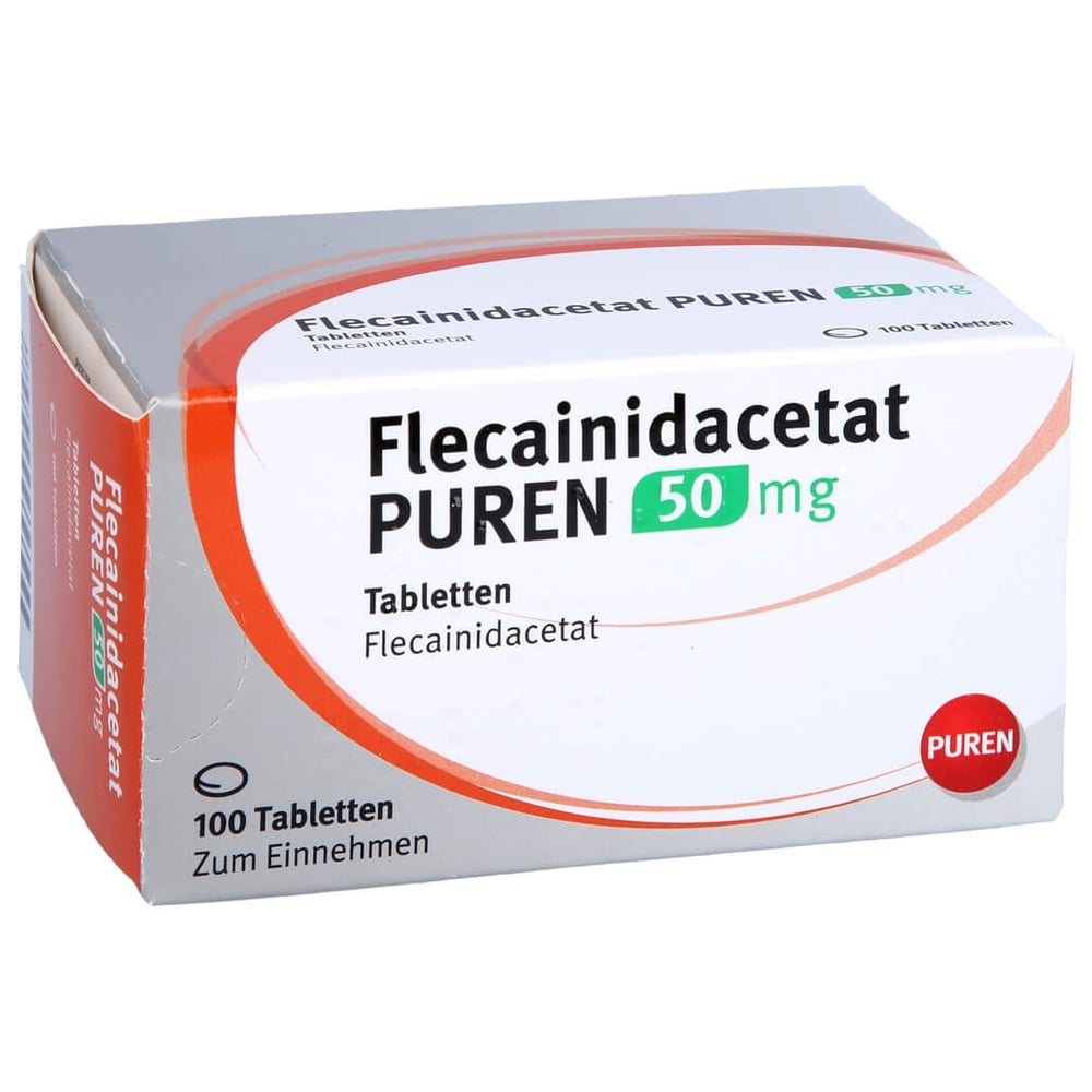 Flecainidacetat PUREN 50 mg Tabletten
