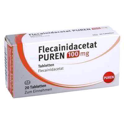Flecainidacetat PUREN 100 mg Tabletten