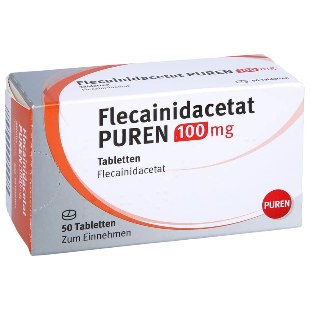 Flecainidacetat PUREN 100 mg Tabletten