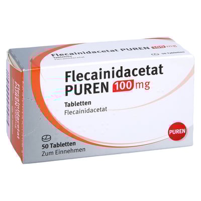Flecainidacetat PUREN 100 mg Tabletten
