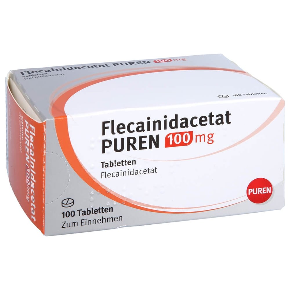 Flecainidacetat PUREN 100 mg Tabletten