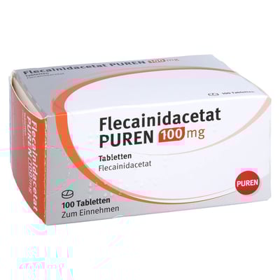 Flecainidacetat PUREN 100 mg Tabletten
