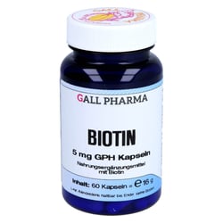 Biotin 5 mg Gph Kapseln