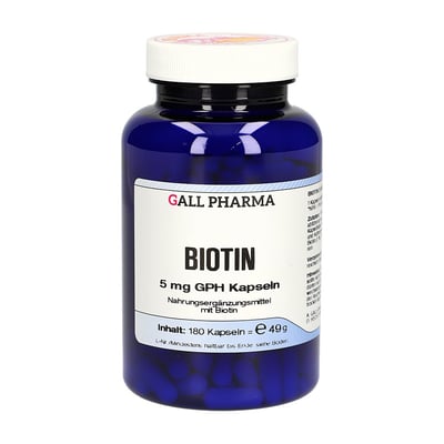 Biotin 5 mg Gph Kapseln Produktbild 1
