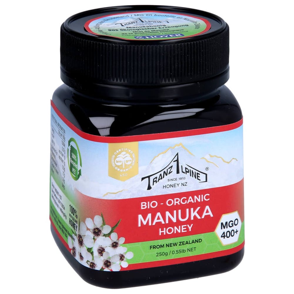 Bio Manuka Honig MGO 400+ TranzAlpine