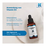 Vitamin D3 1000 i. E. pro Tropfen Klean LABS Produktbild 4