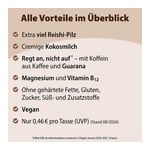ReiChi Cafe Reishi-Pilz Espresso Kaffee Kokos vegan Produktbild 2