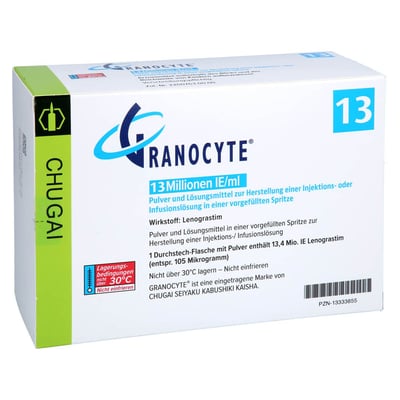 Granocyte 13 Millionen IE/ml Tr.Subst.+5 FER