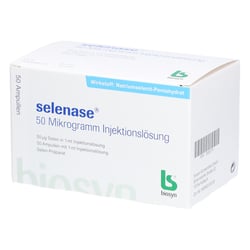Selenase 50 Mikrogramm Injektionslösung