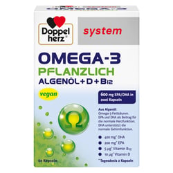 Doppelherz Omega-3 Pflanzlich system